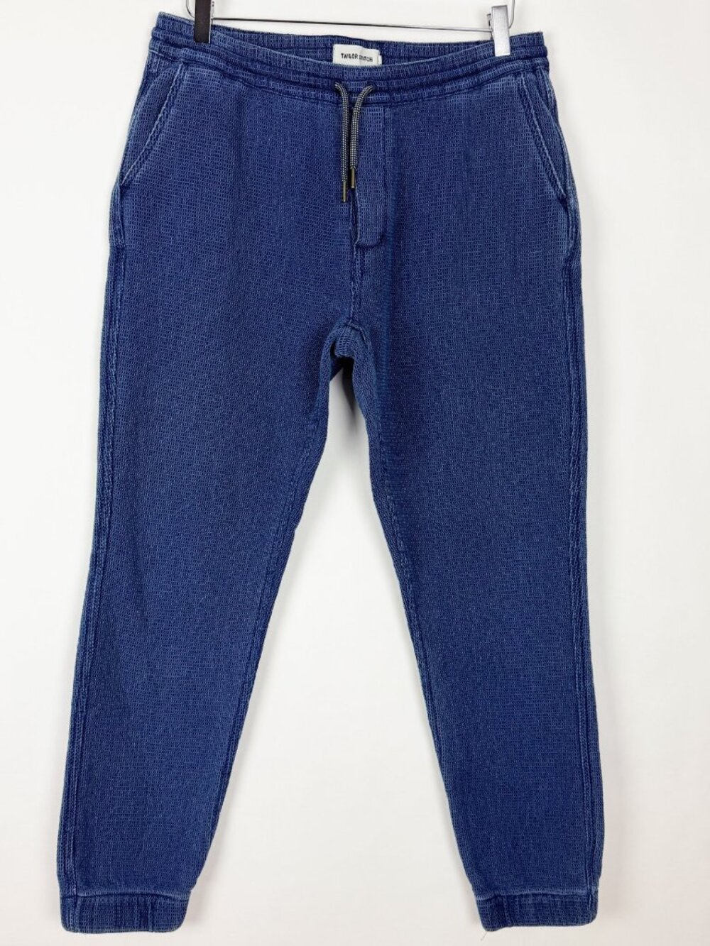 Taylor Stitch Après Pant in Washed Indigo Sashiko Men's Size L Casual Travel - Picture 12 of 13